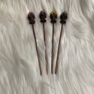 Vintage Style Hair Stick/candle scribe with fluoride this is for one item